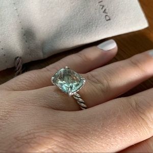 David Yurman Prasiolite Ring